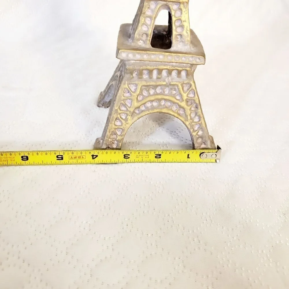 Gold Eiffel Tower Tabletop Accent NWOT - Picture 8 of 8